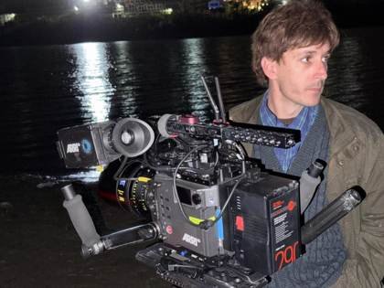 Miri in “Valixhja Prej Druri”, on set, Denardo Neziri